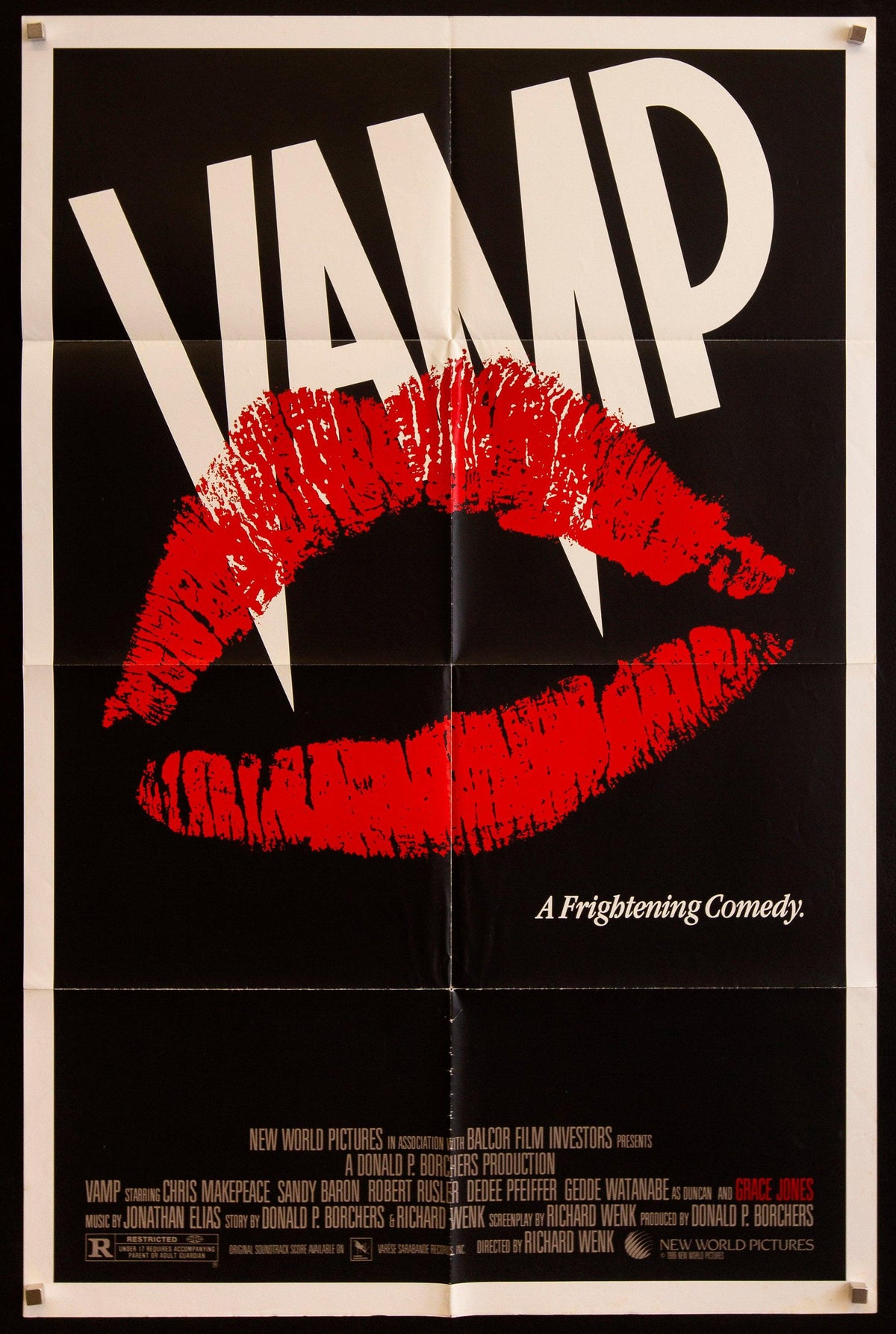 Vamp 1 Sheet (27x41) Original Vintage Movie Poster