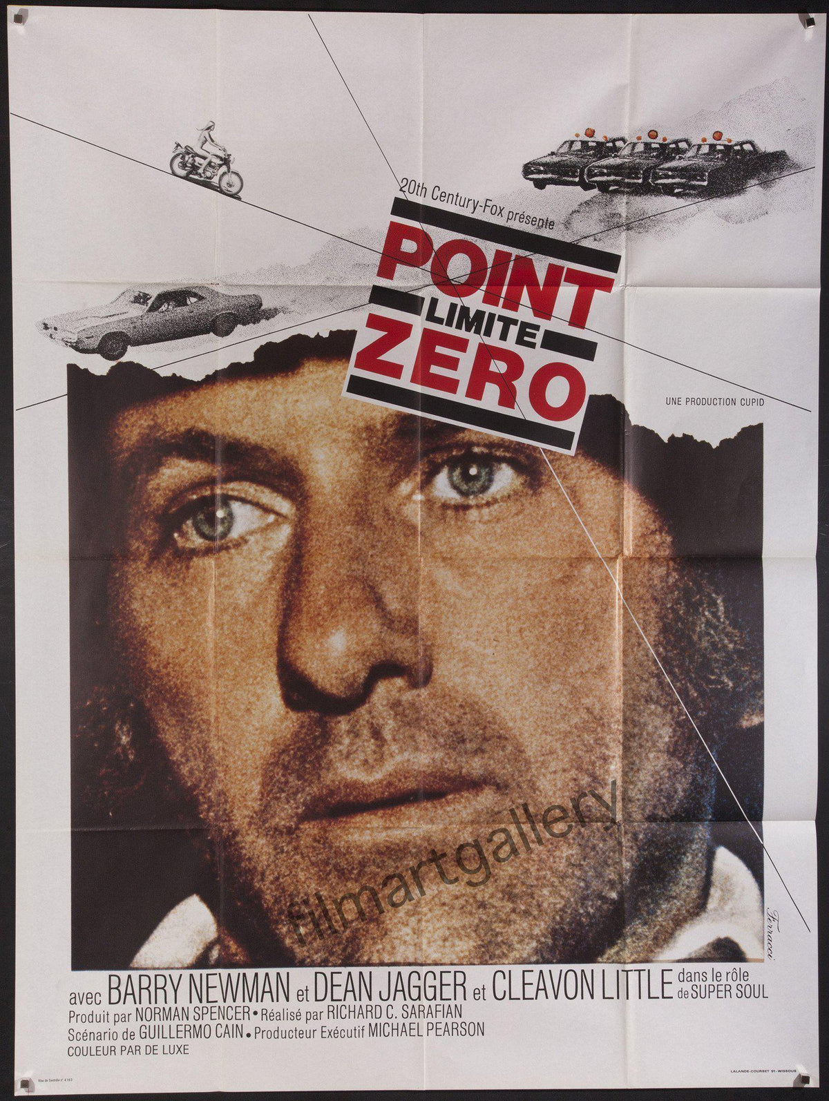 Vanishing Point Original Vintage Movie Poster