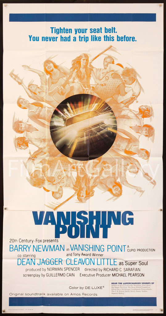 Vanishing Point Original Vintage Movie Poster