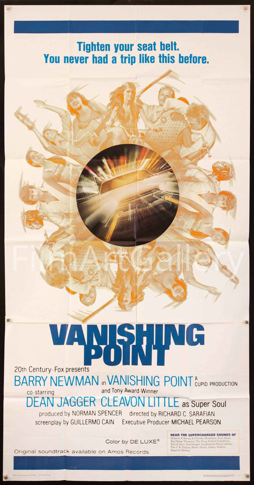 Vanishing Point Original Vintage Movie Poster