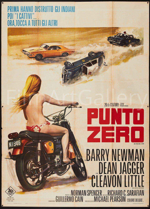 Vanishing Point Original Vintage Movie Poster