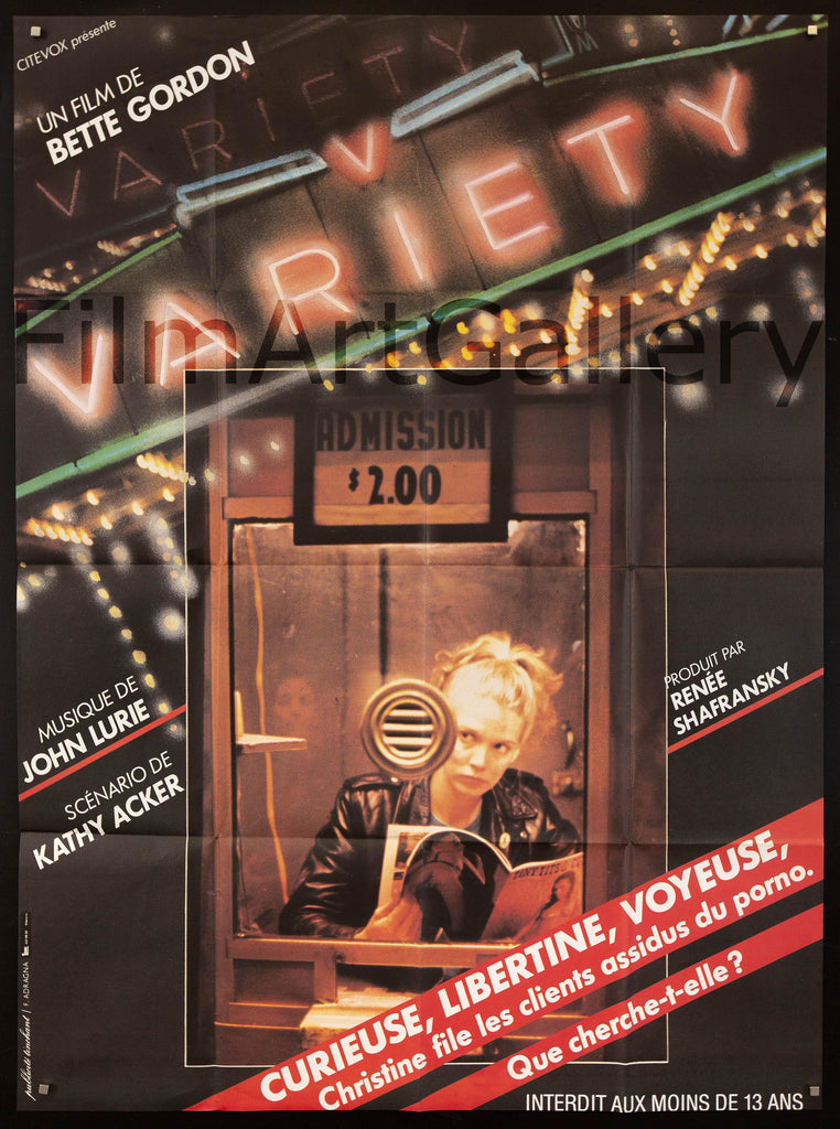 Variety Original Vintage Movie Poster