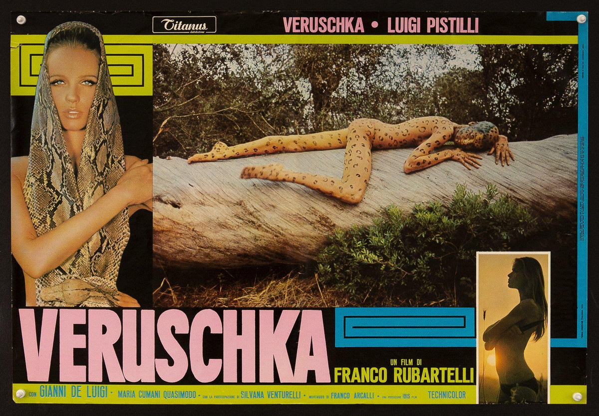 Veruschka Original Vintage Movie Poster
