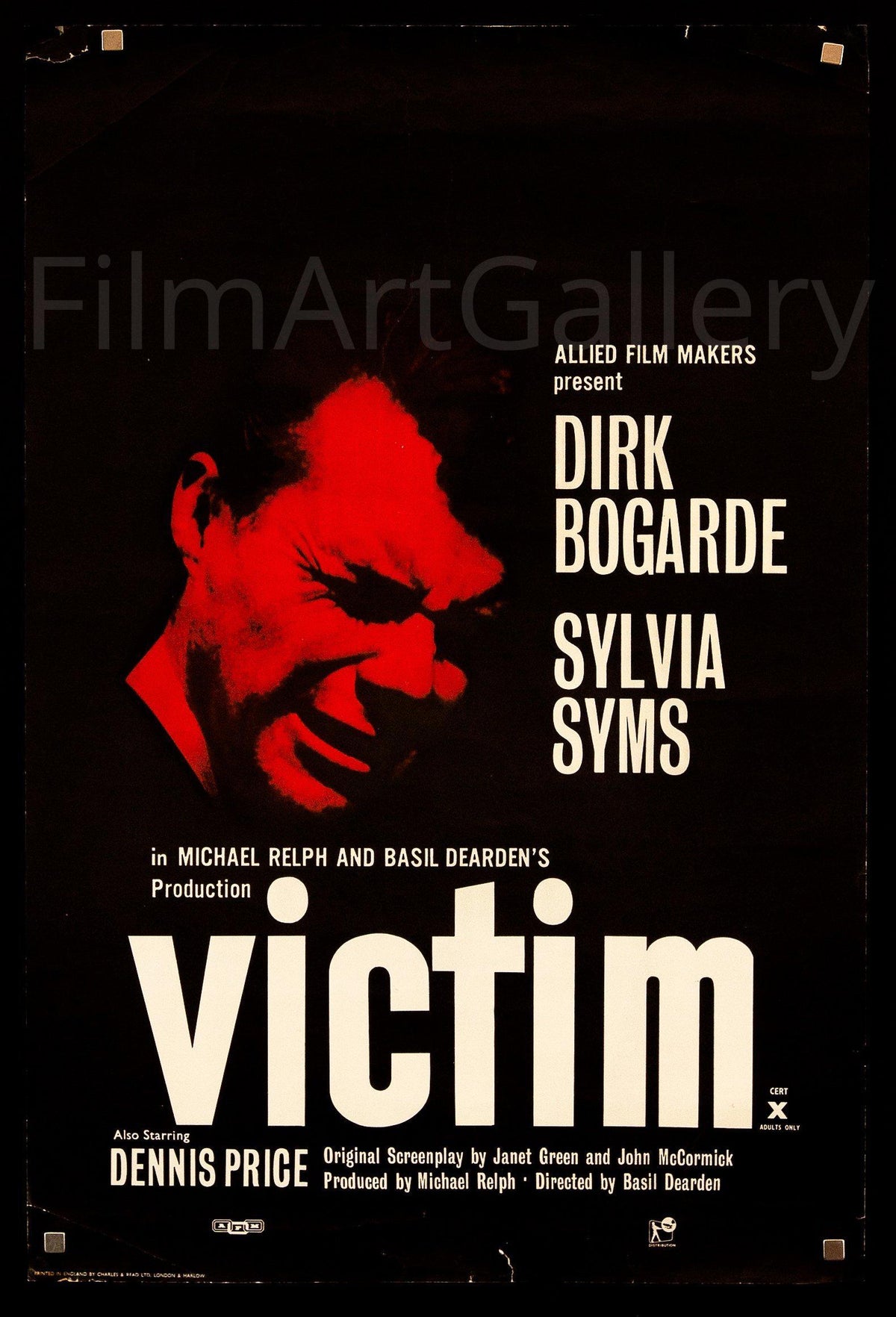 Victim Original Vintage Movie Poster