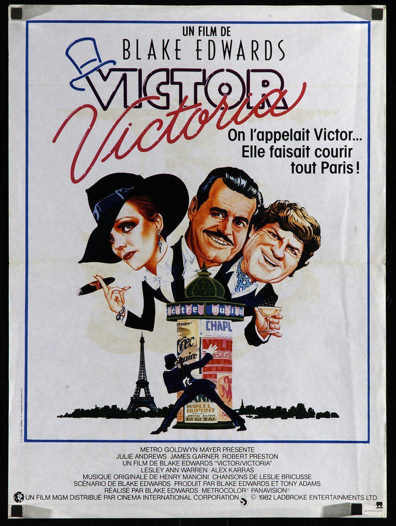 Victor/Victoria Original Vintage Movie Poster
