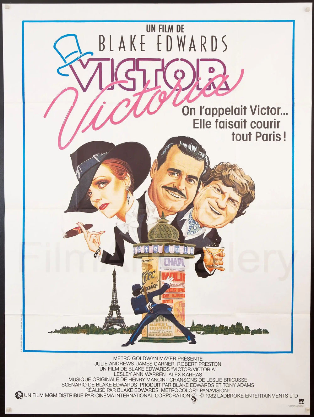 Victor/Victoria Original Vintage Movie Poster