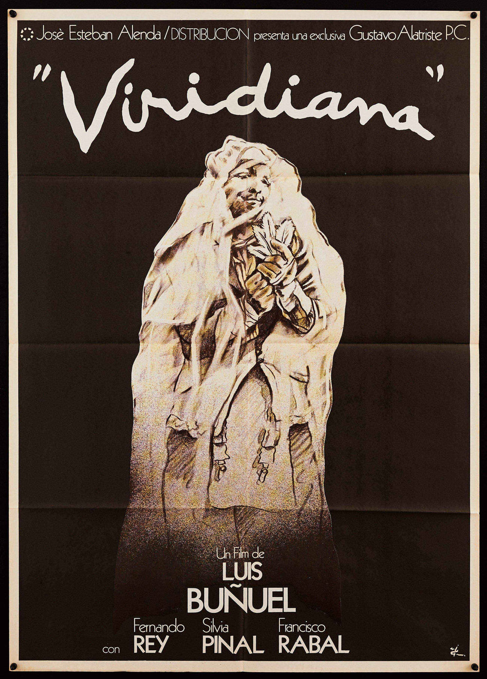 Viridiana Original Vintage Movie Poster