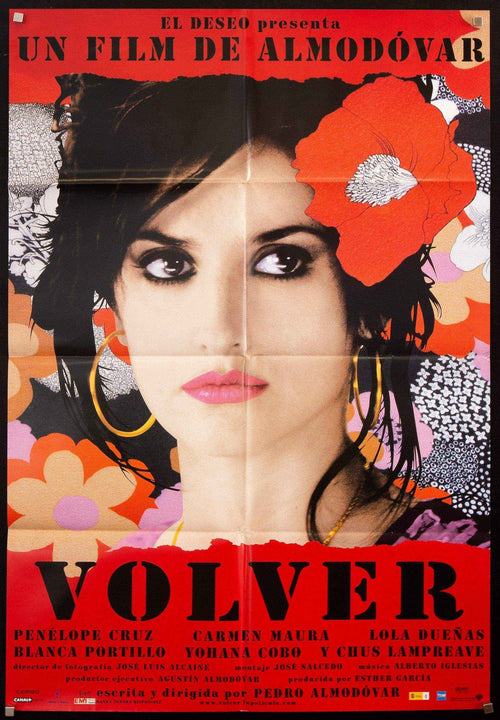 Volver Original Vintage Movie Poster