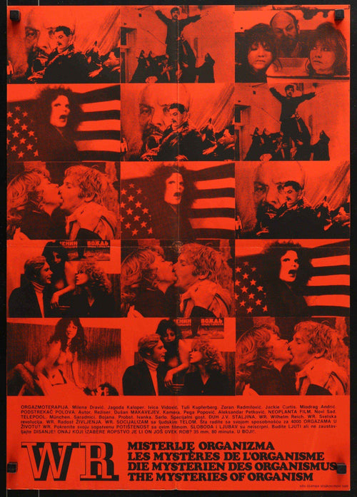 WR Mysteries of the Organism Original Vintage Movie Poster