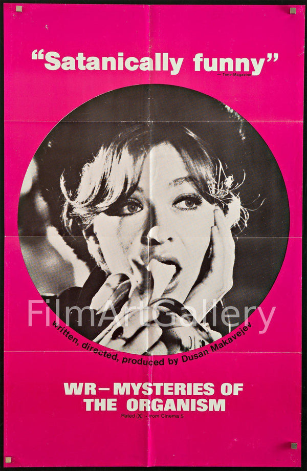 WR Mysteries of the Organism Movie Poster 1971 1 Sheet (27x41)