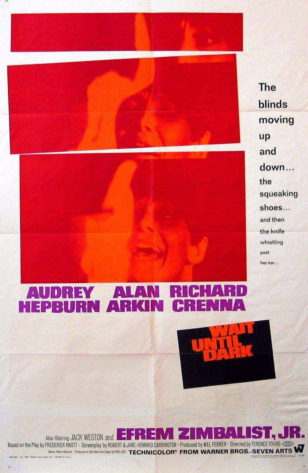 Wait Until Dark Original Vintage Movie Poster