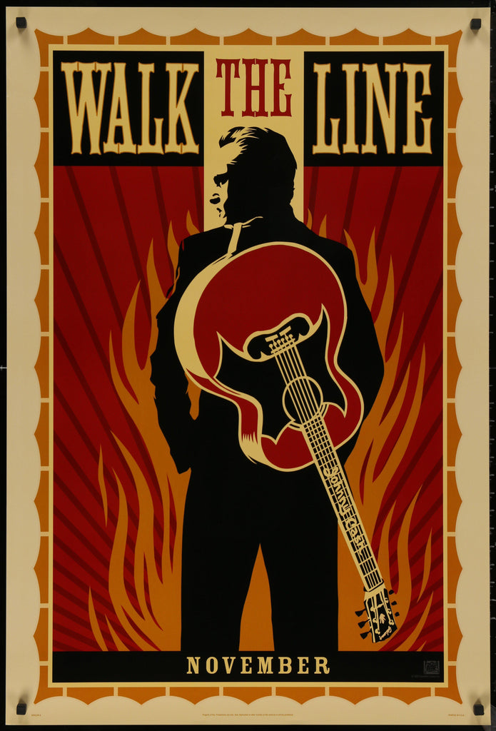 Walk the Line Original Vintage Movie Poster