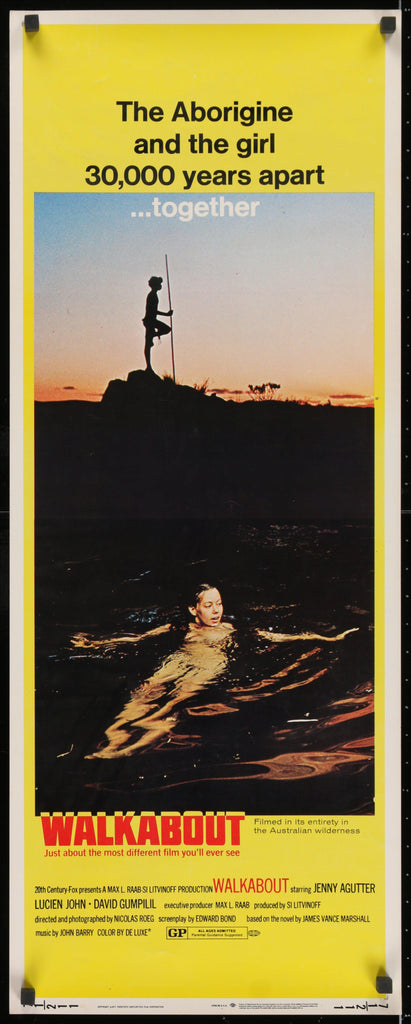 Walkabout Original Vintage Movie Poster