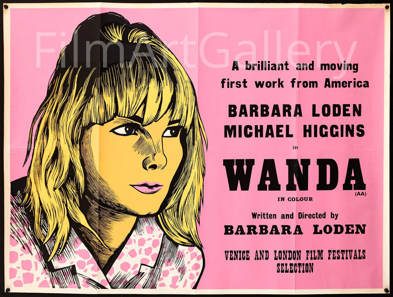Wanda British Quad (30x40) Original Vintage Movie Poster