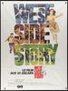West Side Story French 1 panel (47x63) Original Vintage Movie Poster