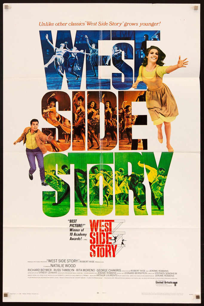 West Side Story Original Vintage Movie Poster
