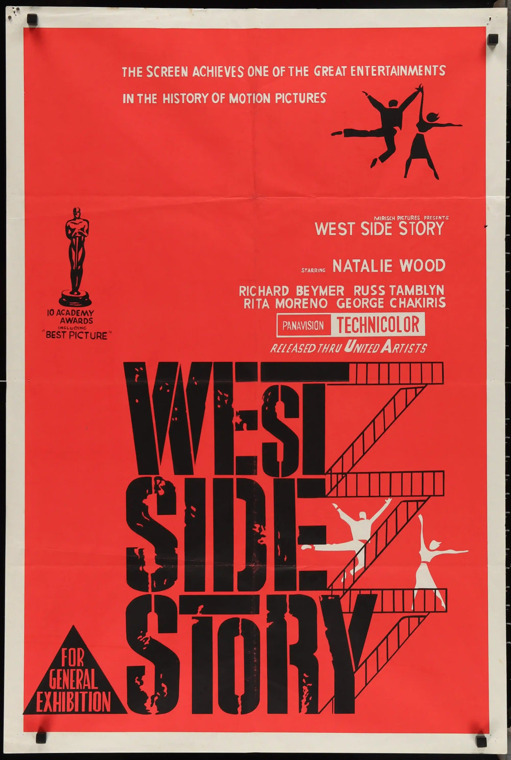 West Side Story Original Vintage Movie Poster