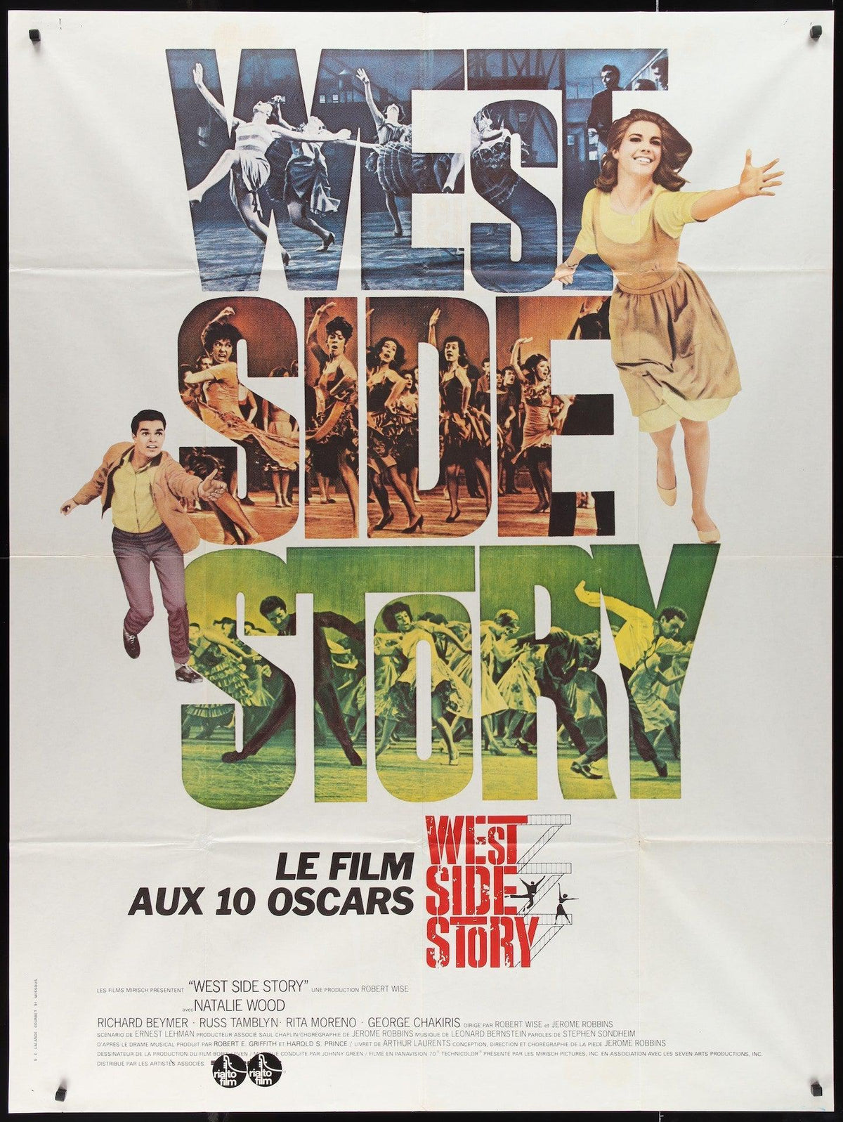 West Side Story Original Vintage Movie Poster