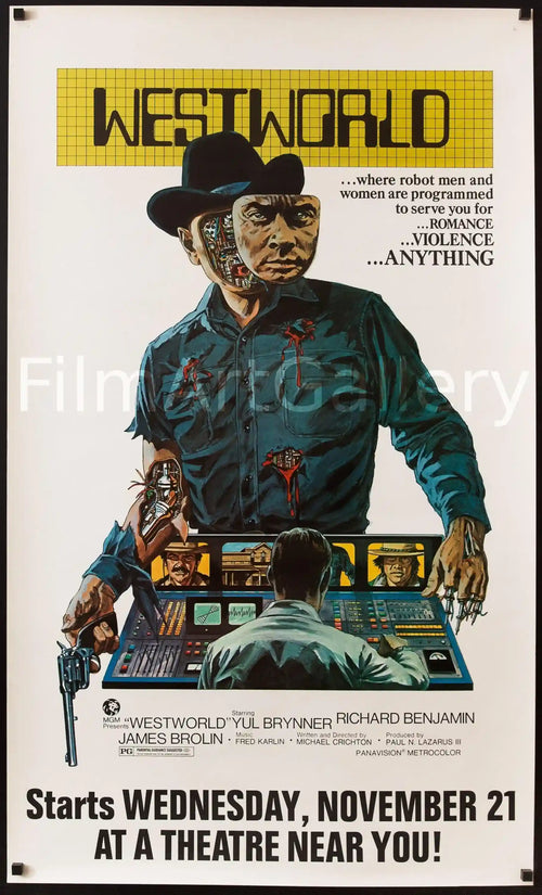 Westworld Original Vintage Movie Poster