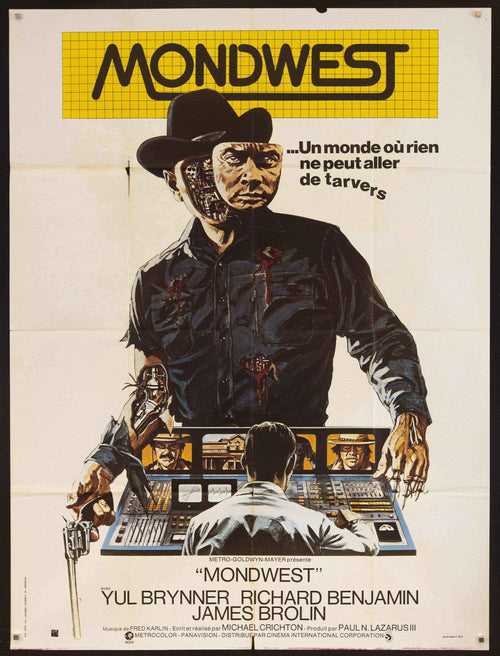 Westworld Original Vintage Movie Poster
