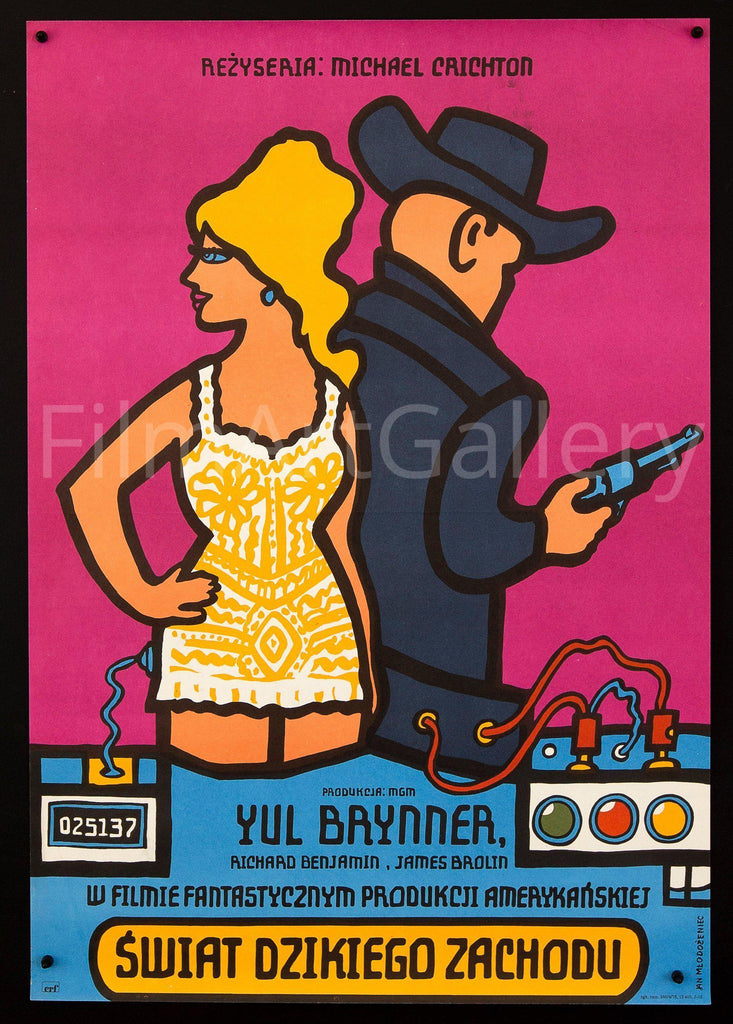 Westworld Original Vintage Movie Poster