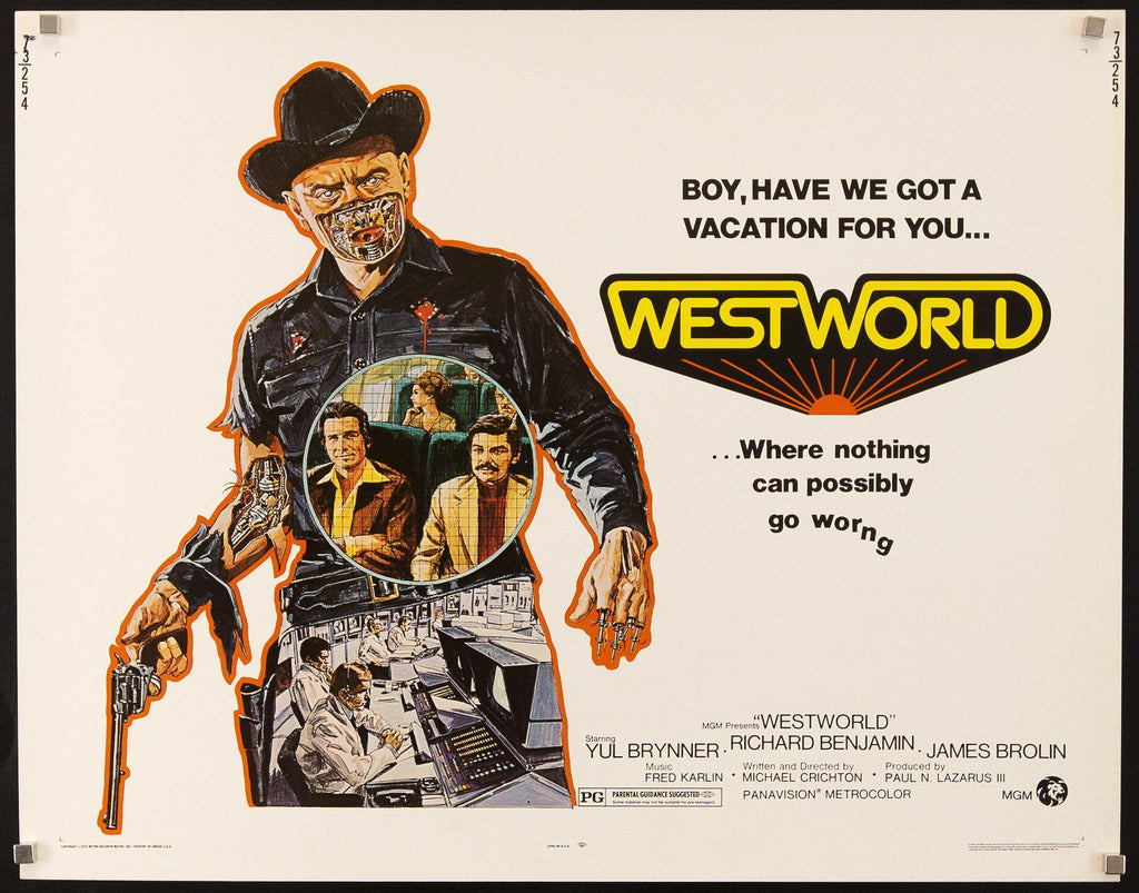 Westworld Original Vintage Movie Poster