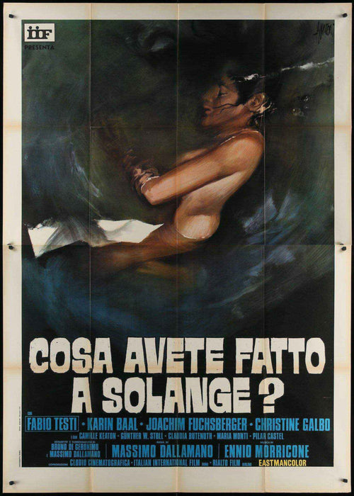 What Have They Done To Solange? Original Vintage Movie Poster