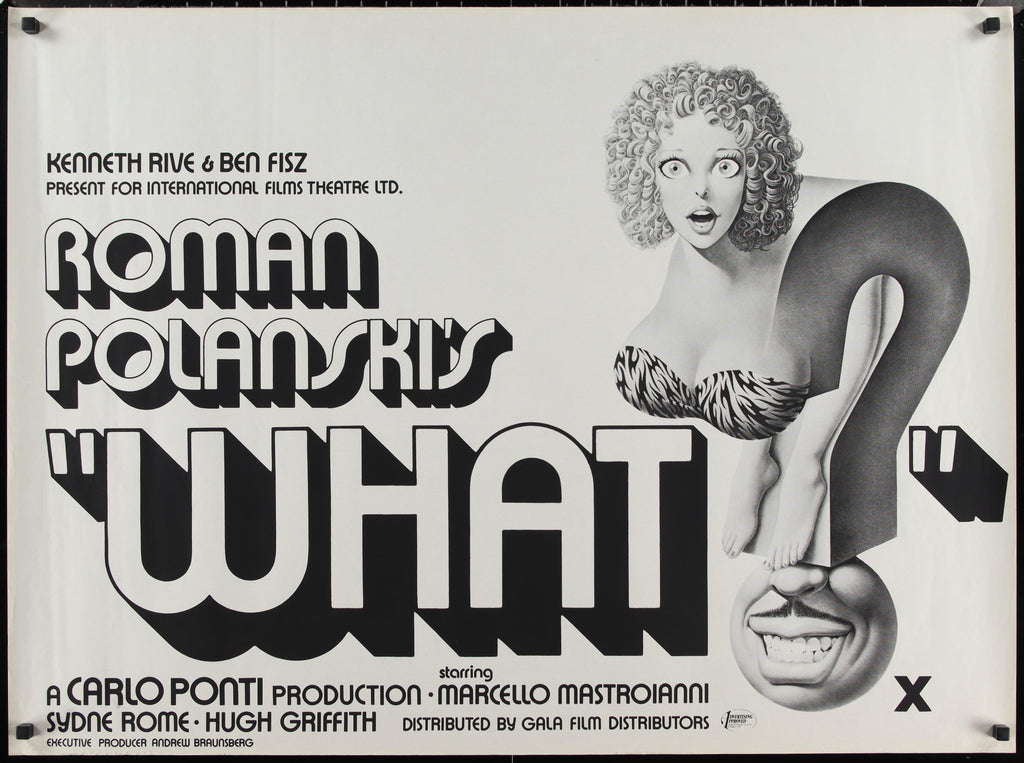 What? Original Vintage Movie Poster