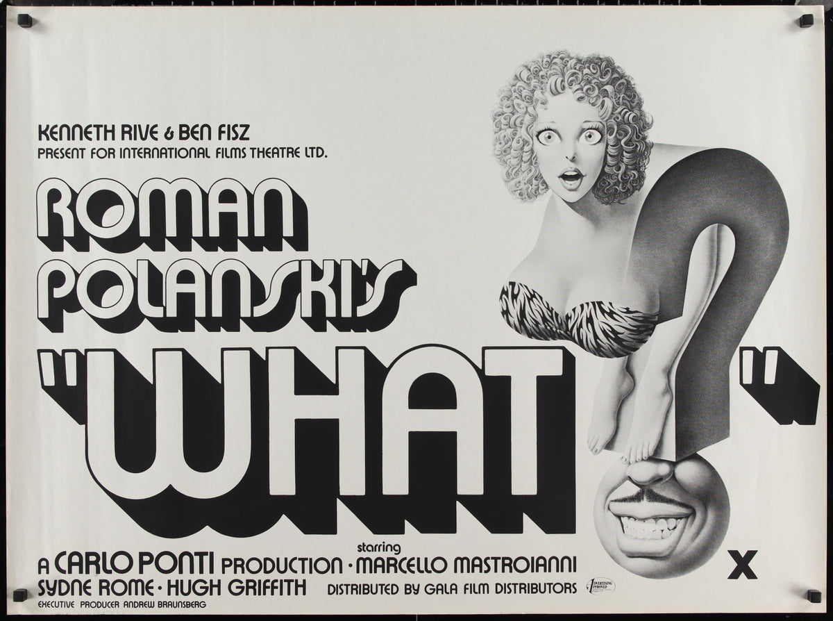 What? Original Vintage Movie Poster