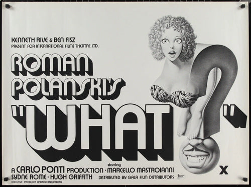 What? Original Vintage Movie Poster