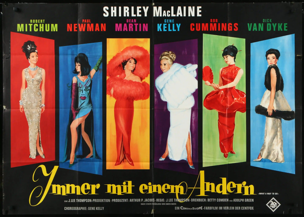 What a Way to Go Original Vintage Movie Poster