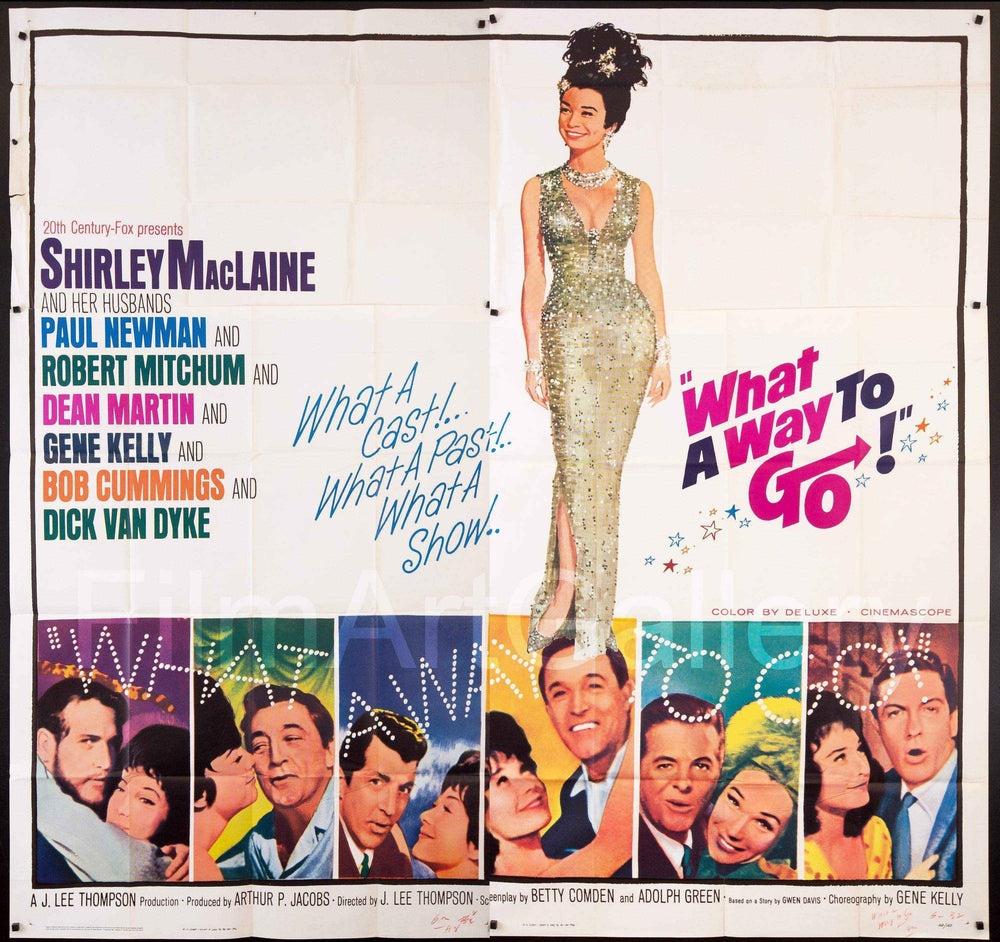 What a Way to Go Original Vintage Movie Poster