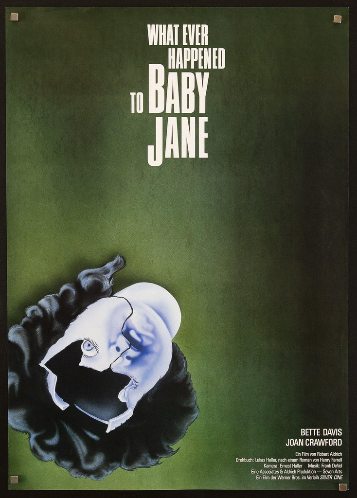 Whatever Happened to Baby Jane? German A1 (23x33) Original Vintage Movie Poster