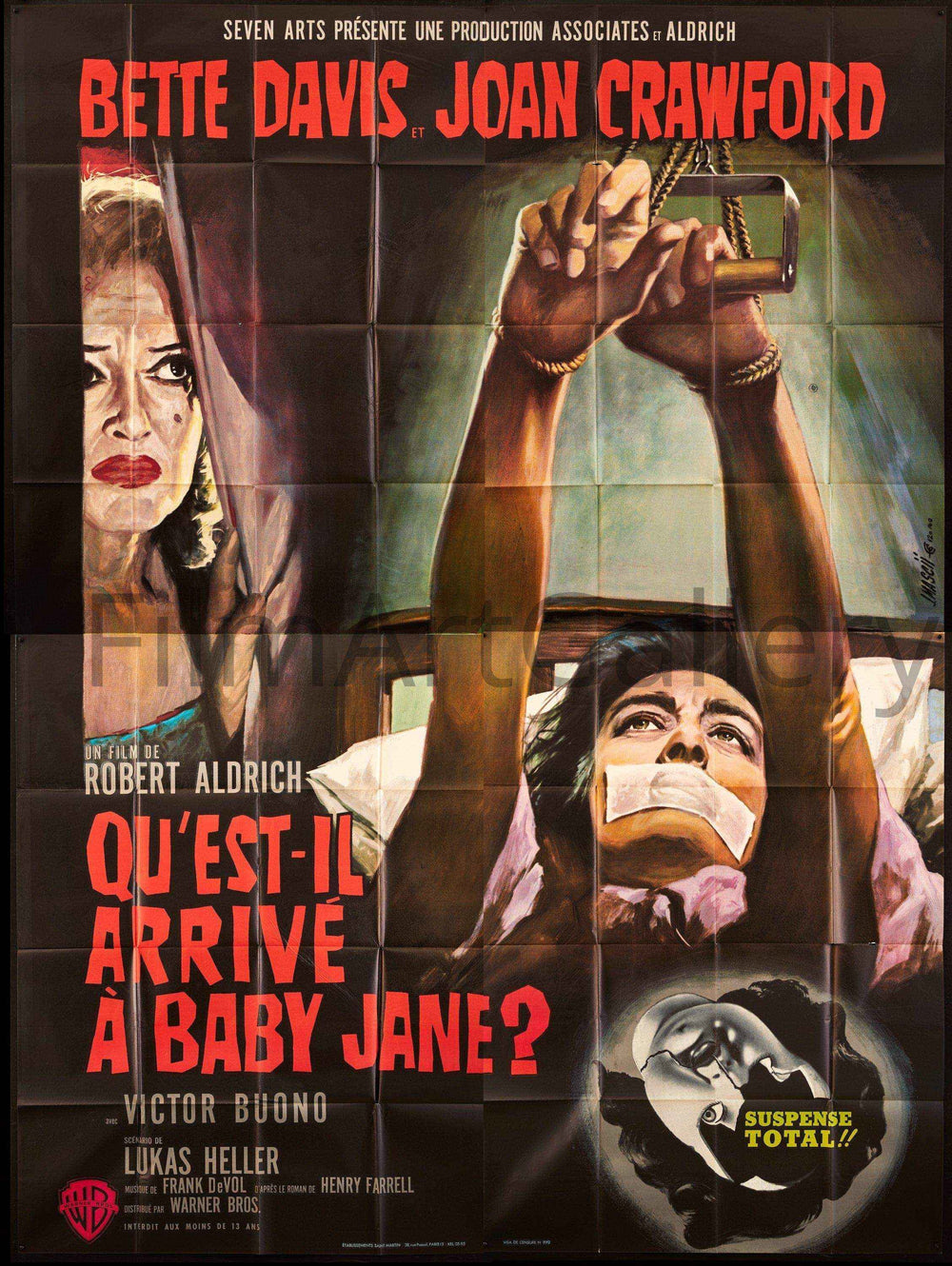 Whatever Happened to Baby Jane? Original Vintage Movie Poster