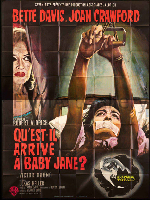 Whatever Happened to Baby Jane? Original Vintage Movie Poster