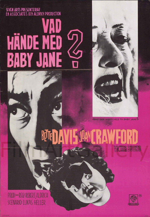 Whatever Happened to Baby Jane? Original Vintage Movie Poster