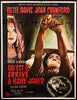 Whatever Happened to Baby Jane? Original Vintage Movie Poster