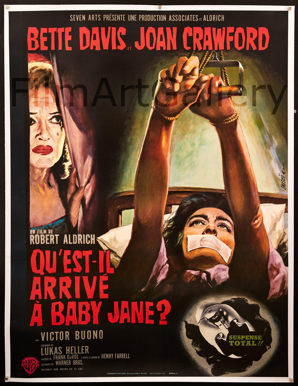 Whatever Happened to Baby Jane? Original Vintage Movie Poster
