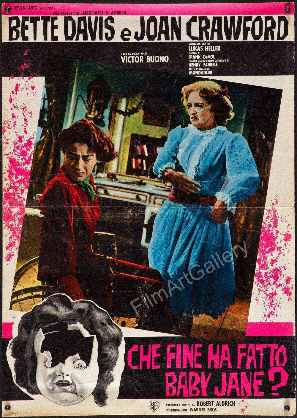 Whatever Happened to Baby Jane? Original Vintage Movie Poster