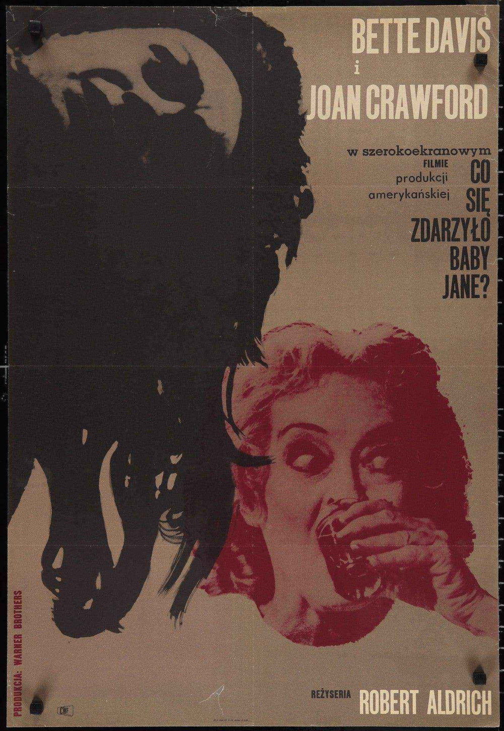 Whatever Happened to Baby Jane? Original Vintage Movie Poster