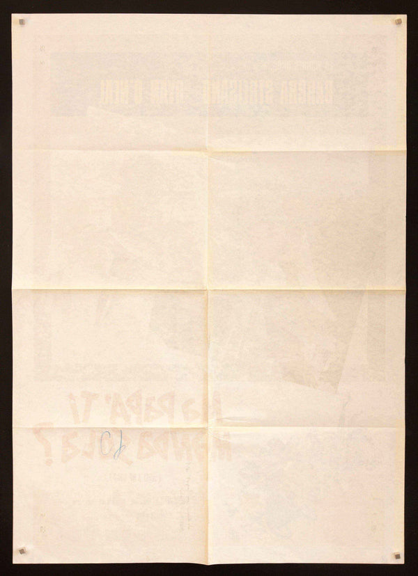 What's Up Doc Original Vintage Movie Poster