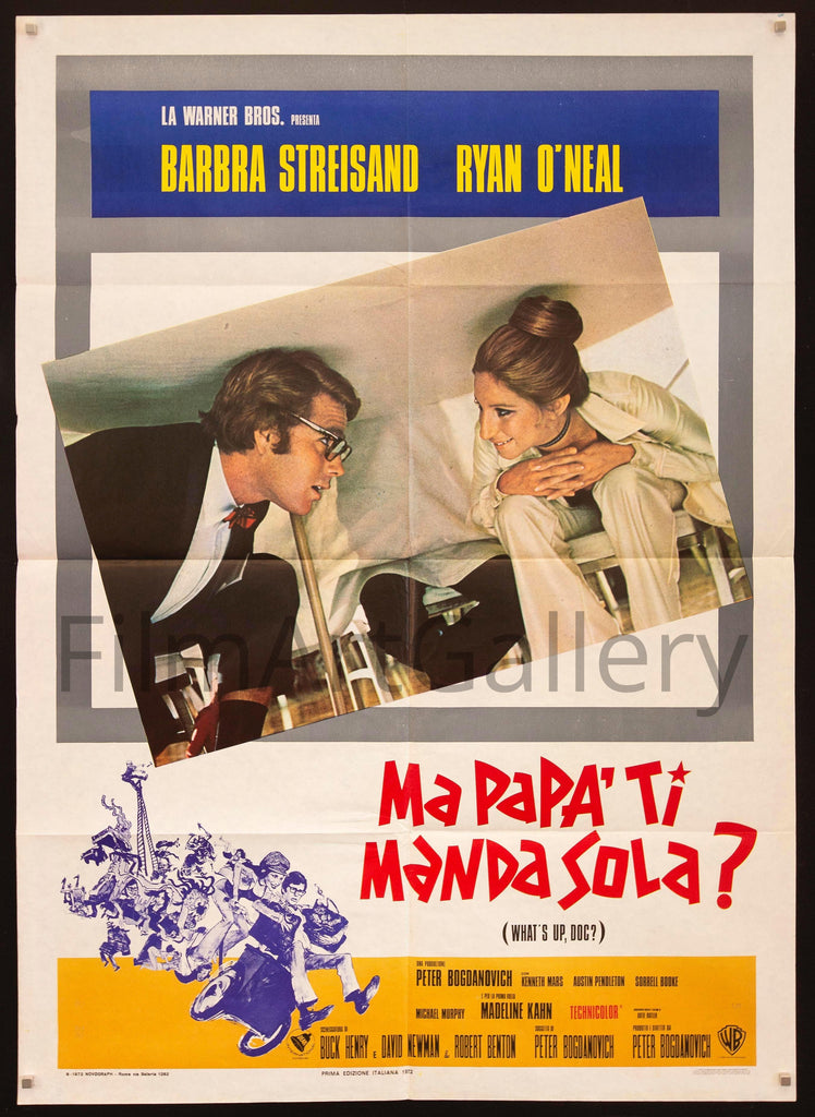 What's Up Doc Italian 2 Foglio (39x55) Original Vintage Movie Poster