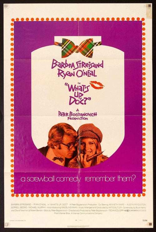 What's Up Doc Original Vintage Movie Poster