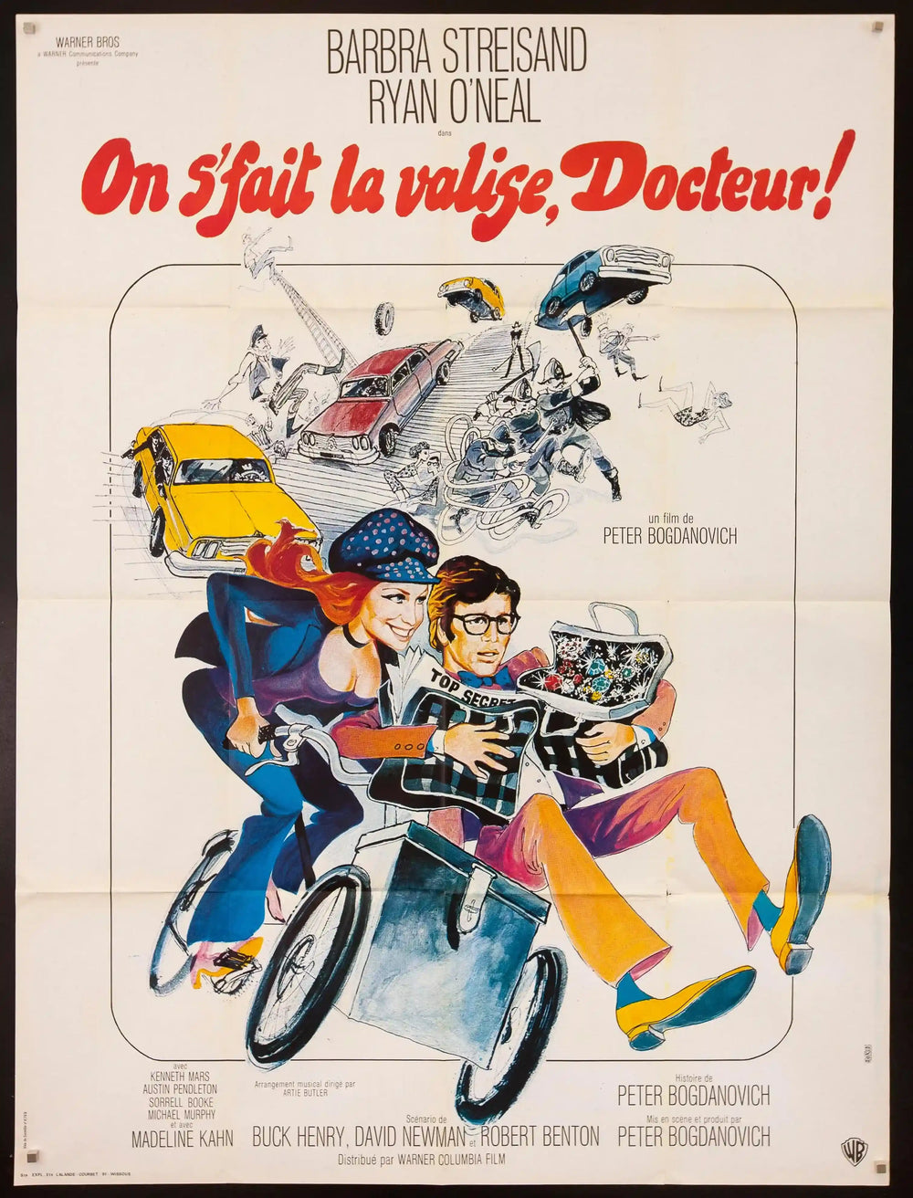 What's Up Doc Original Vintage Movie Poster