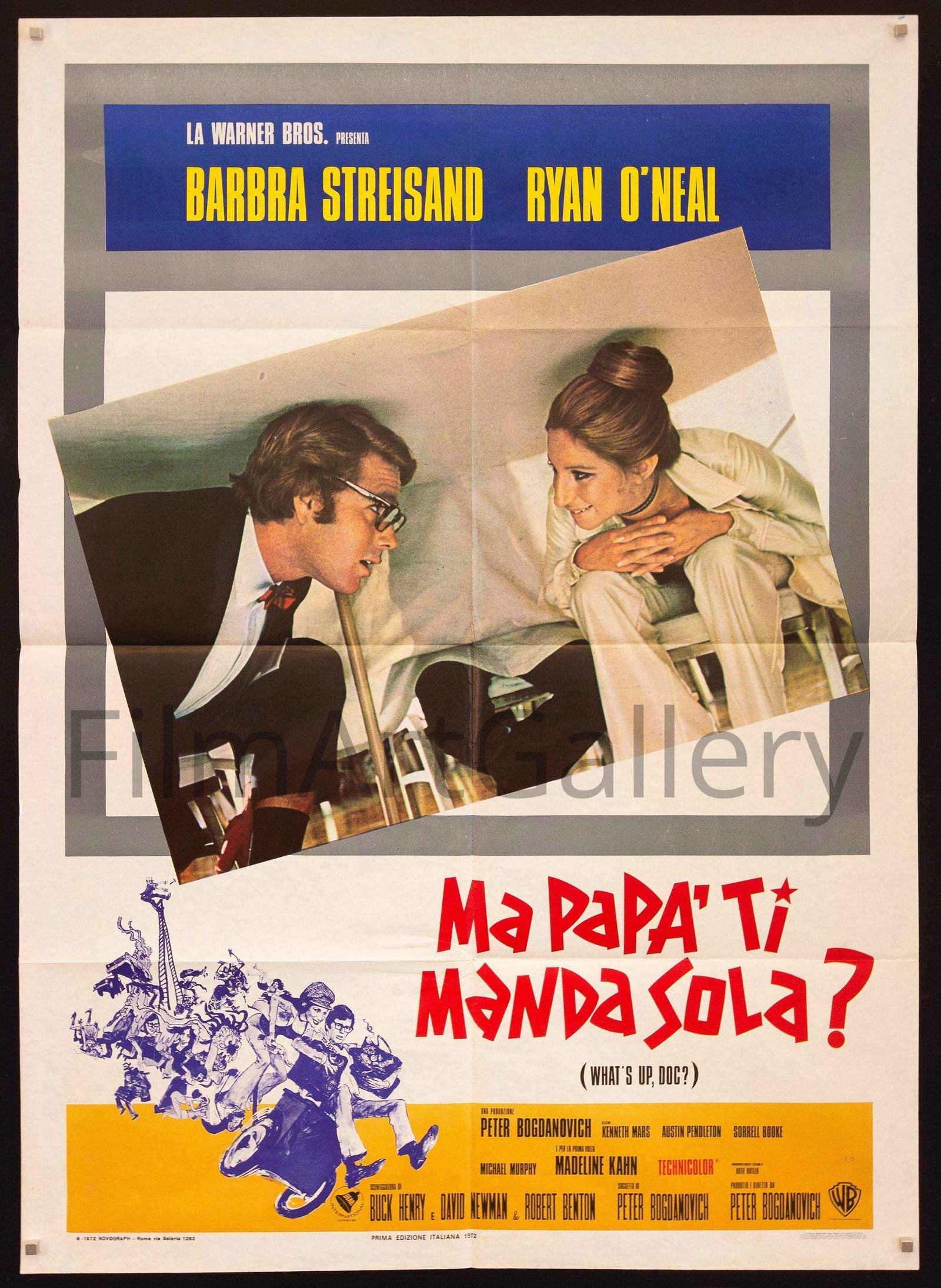 What's Up Doc Original Vintage Movie Poster