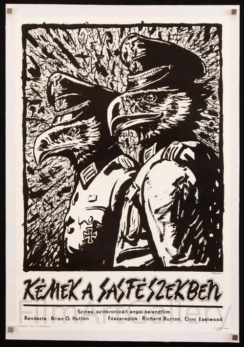 Where Eagles Dare Original Vintage Movie Poster