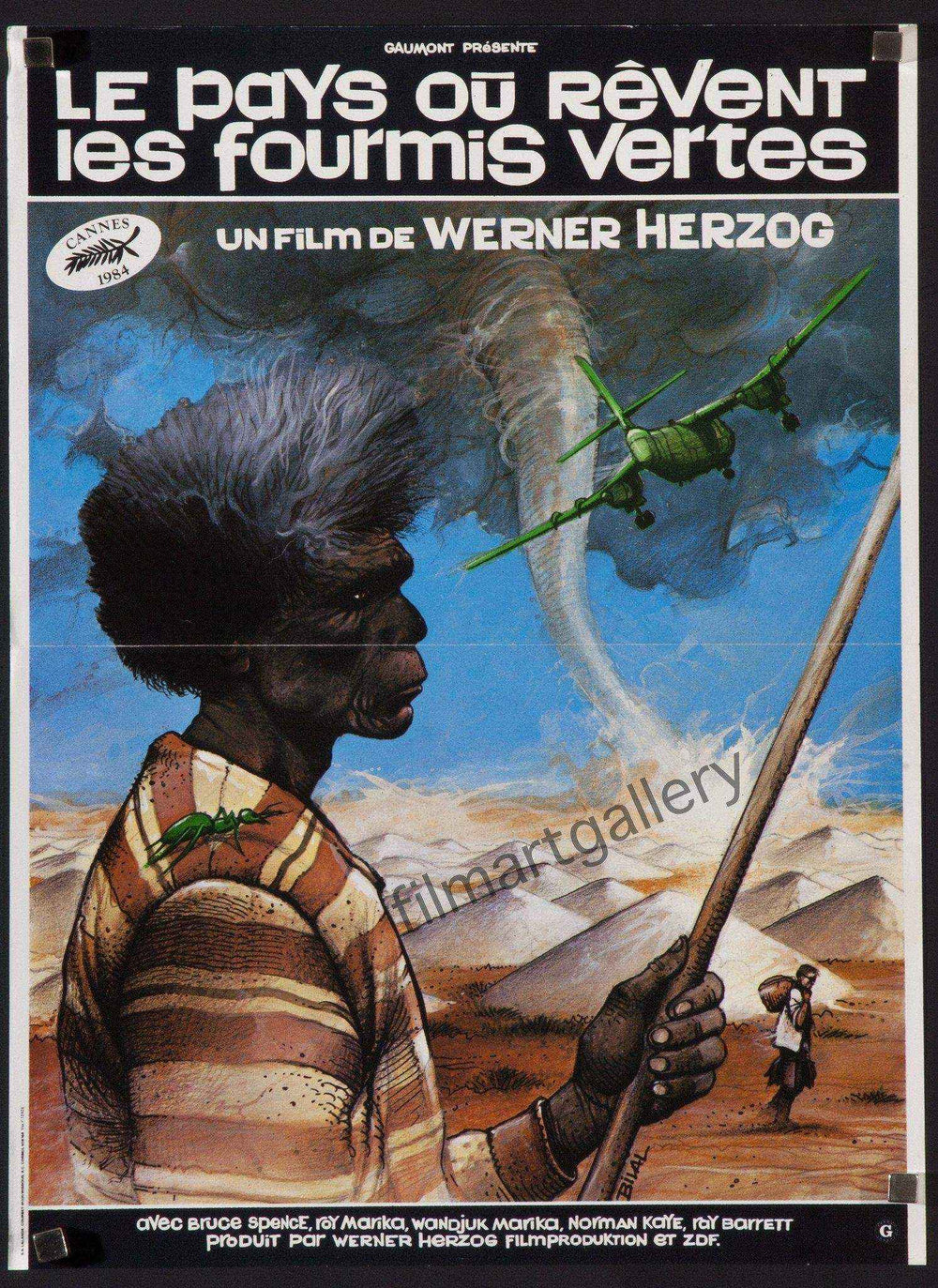 Where the Green Ants Dream Original Vintage Movie Poster