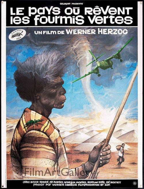 Where the Green Ants Dream Original Vintage Movie Poster