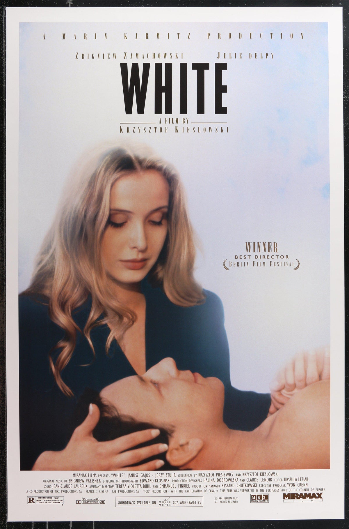 White (Blanc) Original Vintage Movie Poster