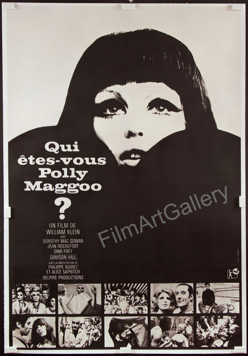 Who Are You, Polly Maggoo? (Qui Etes-Vous, Polly Maggoo) French 1 panel (47x63) Original Vintage Movie Poster
